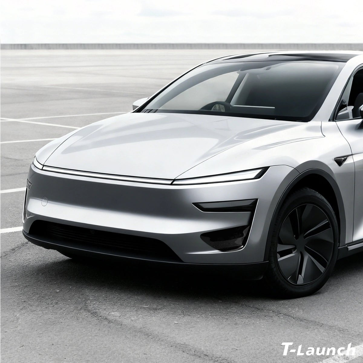 Premium High-Gloss Black Painted Finish