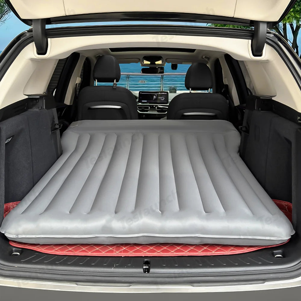 Portable Self-Inflating SUV Trunk Mattress – Universal Fit for All Cars
