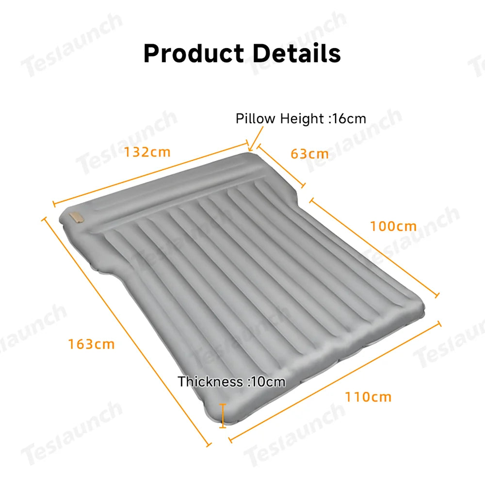 Portable Self-Inflating SUV Trunk Mattress – Universal Fit for All Cars