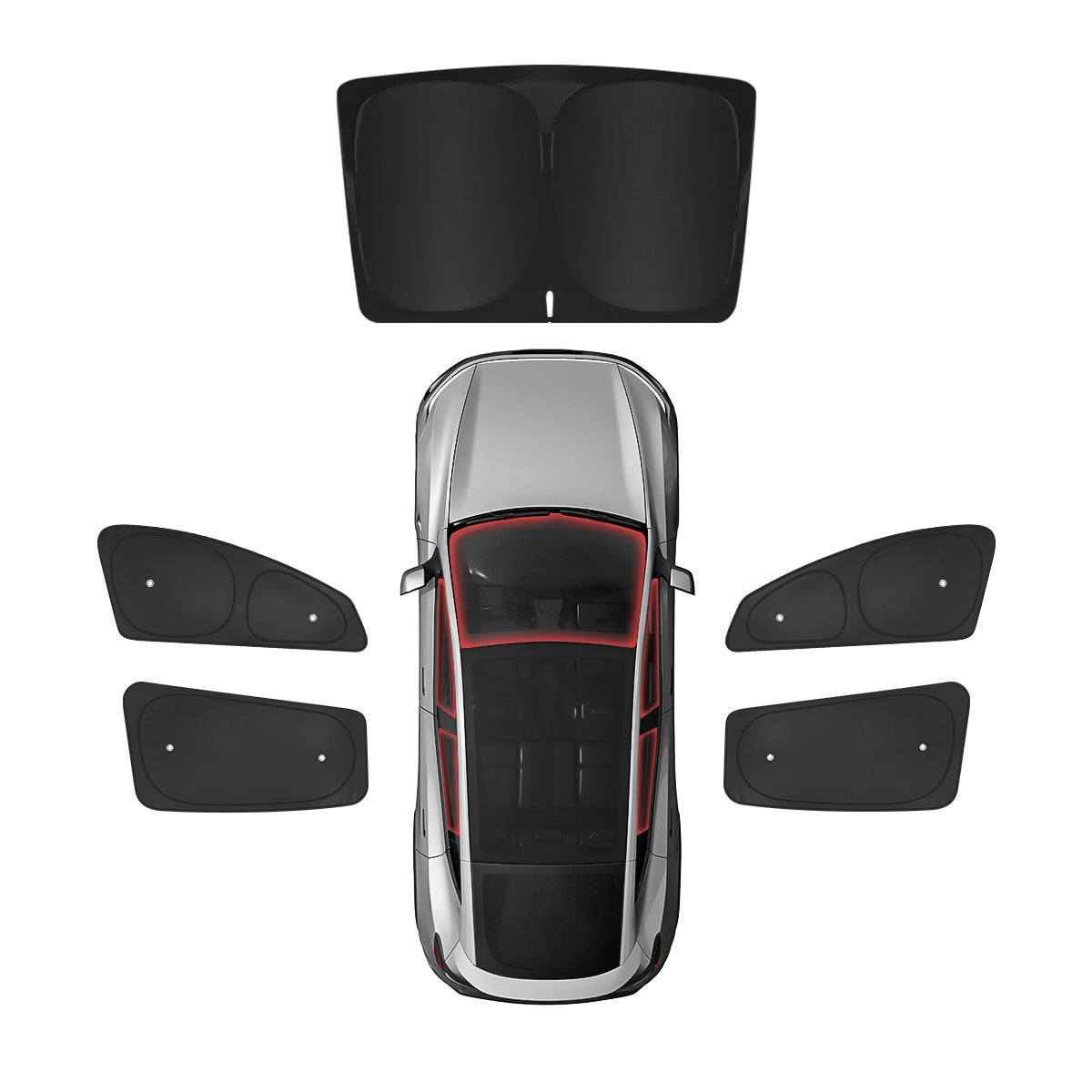 Privacy & Thermal Insulation Sunshade Curtains for 2026 New Tesla Model Y Standard