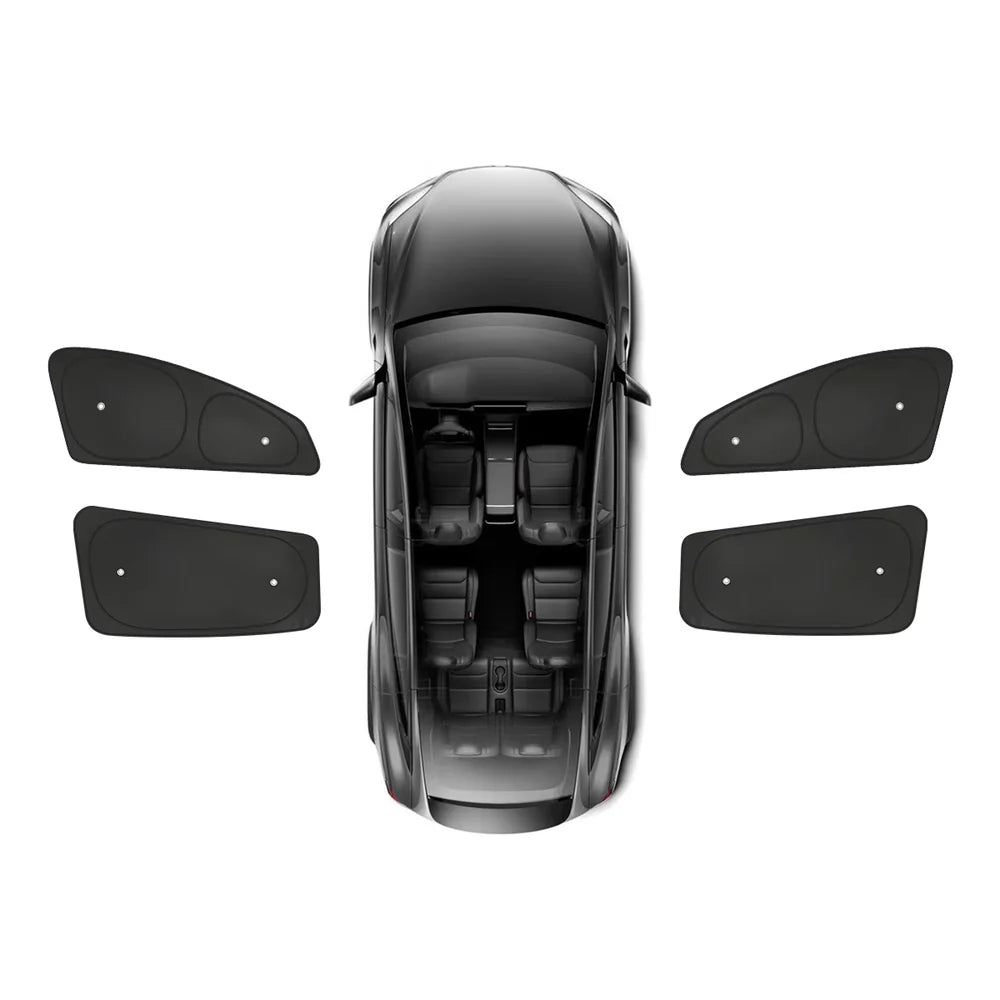 Pare-soleil de fenêtre à isolation thermique UV et protection de la vie privée pour Tesla Model YL 6 places 2026+