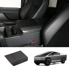 [Real Carbon Fiber] Center Console Armrest Cover for Tesla Cybertruck 2024+