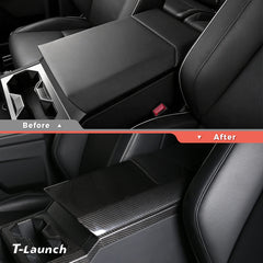 [Real Carbon Fiber] Center Console Armrest Cover for Tesla Cybertruck 2024+