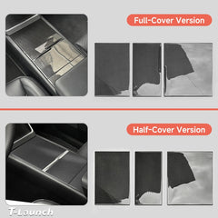 [Real Carbon Fiber] Center Console Panel Cover for Tesla Model YL 2026+ - T-Launch