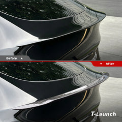 [Real Carbon Fiber] Performance-Style Rear Spoiler for Tesla Model Y 2020-2024
