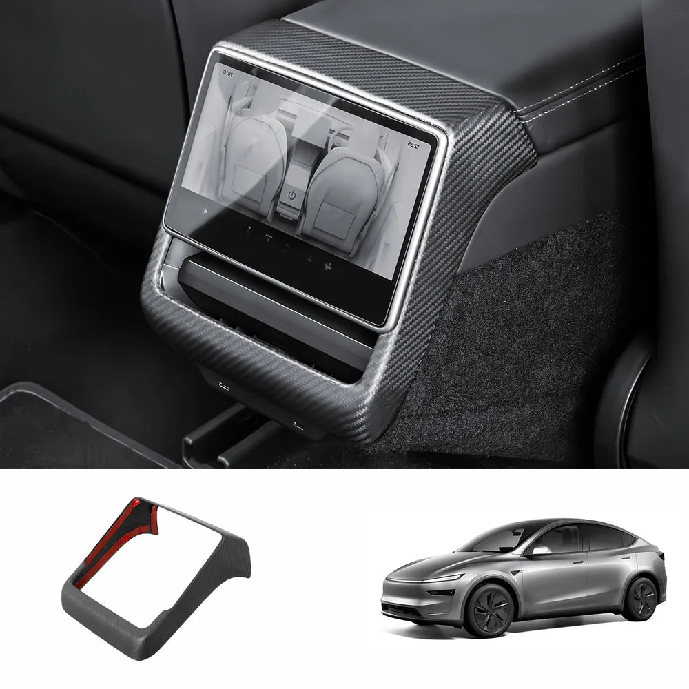 [Real Carbon Fiber] Interior & Exterior Upgrade Kit for Tesla Model Y Juniper 2025+