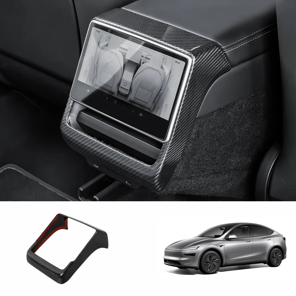 [Real Carbon Fiber] Interior & Exterior Upgrade Kit for Tesla Model Y Juniper 2025+