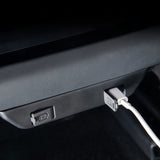 Rear Seat USB Port Protection Cover for 2024 Model 3 Highland