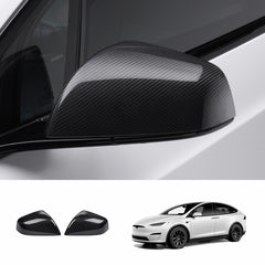 [Real Carbon Fiber] Copri specchietti retrovisori OEM per Tesla Model X 2021+