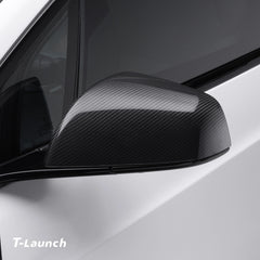 [Real Carbon Fiber] Copri specchietti retrovisori OEM per Tesla Model X 2021+
