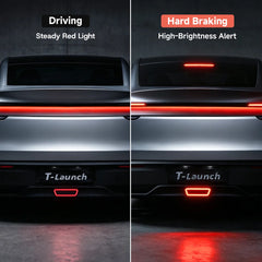 Rear Bumper LED Brake Pilot Light Kit for Tesla Model Y (2020+)