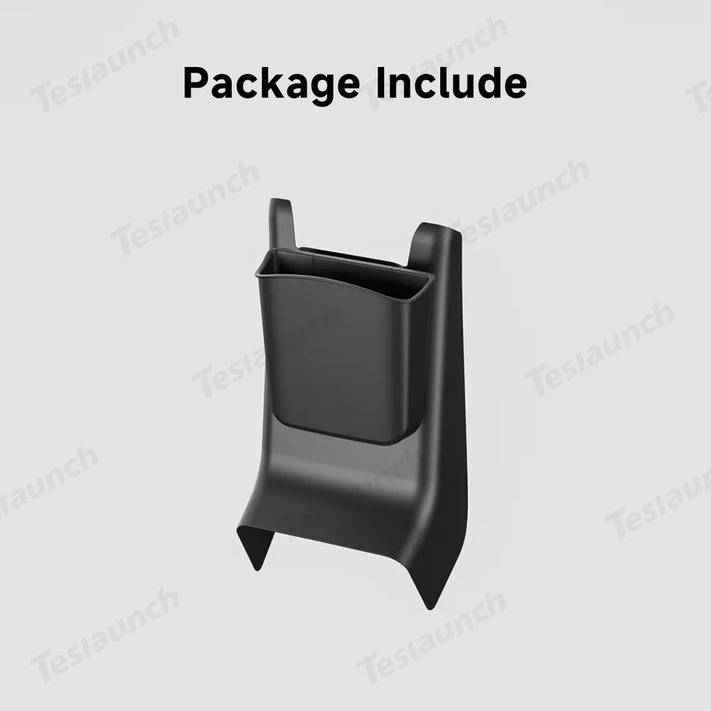 Rear Center Console Kick Guard & Storage Box for Tesla Model Y Juniper 2025+ / Model 3 Highland 2024+
