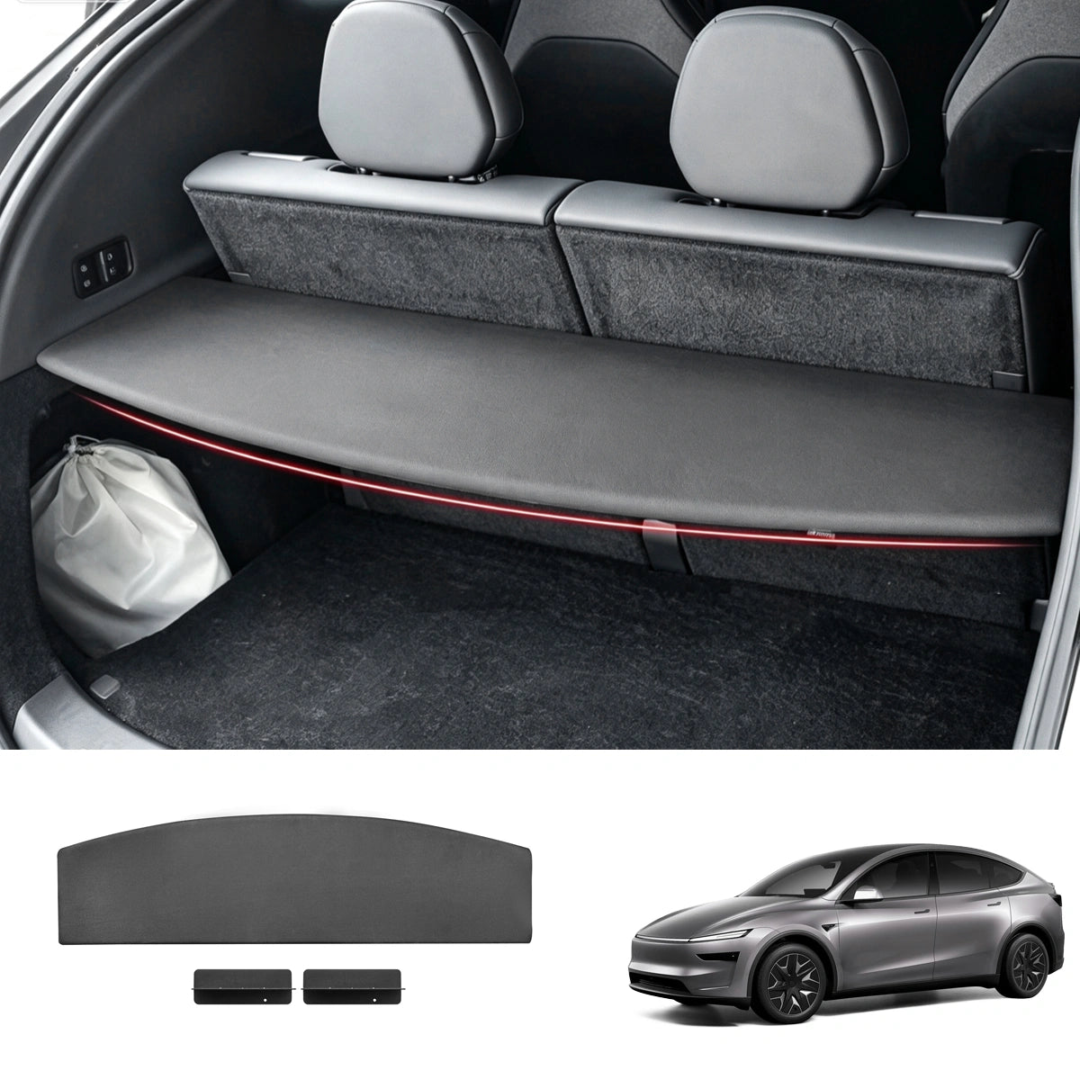 Rear Trunk Privacy Cargo Cover for Tesla Model YL 2026+