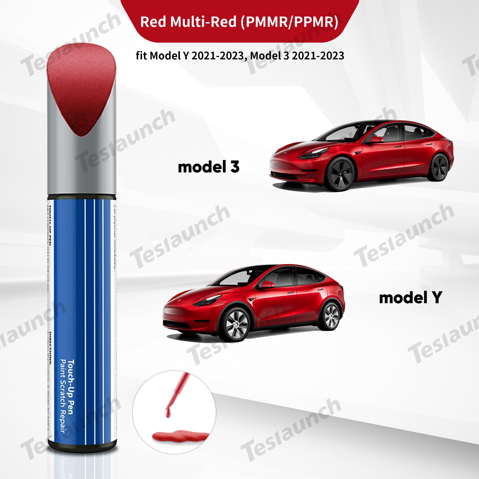 Tesla Model Y la pintura del cuerpo del coche de retoque-Exact OEM fáb –  TESLAUNCH