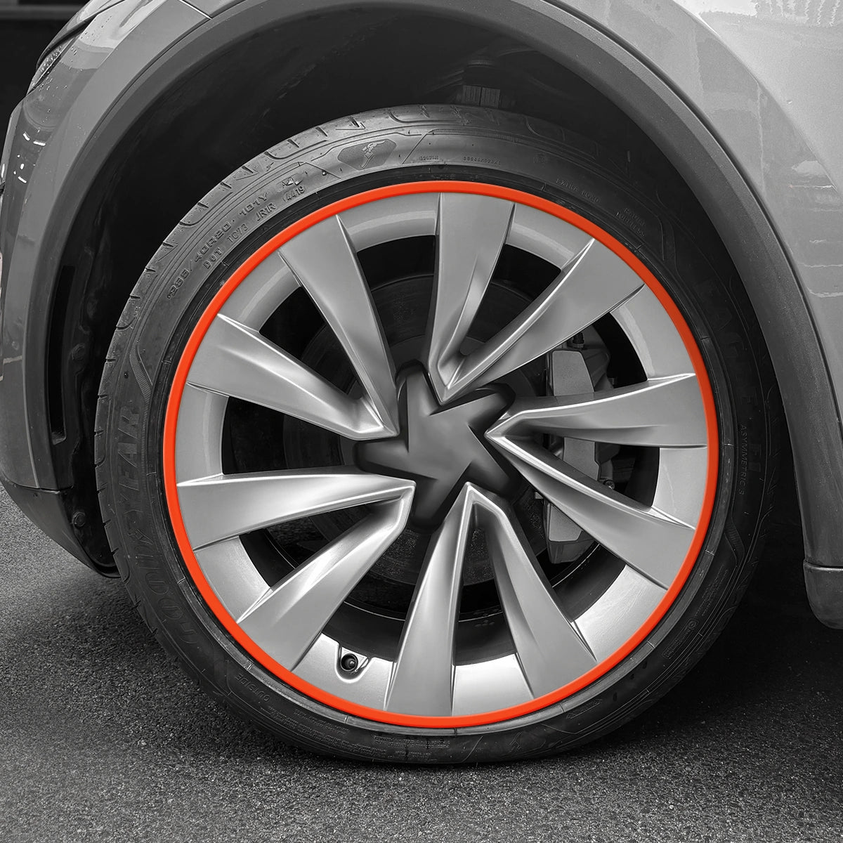20''Helix 2.0 Wheels Aluminum Alloy Wheel Rim Protectors for Tesla Model Y Juniper 2025+ - T-Launch
