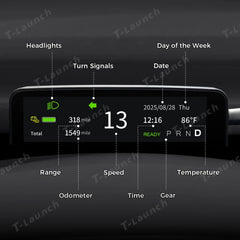 S3 HUD Gear Shift Stalk Kit for Tesla Model Y Juniper 2025+ / Model 3 Highland 2024+