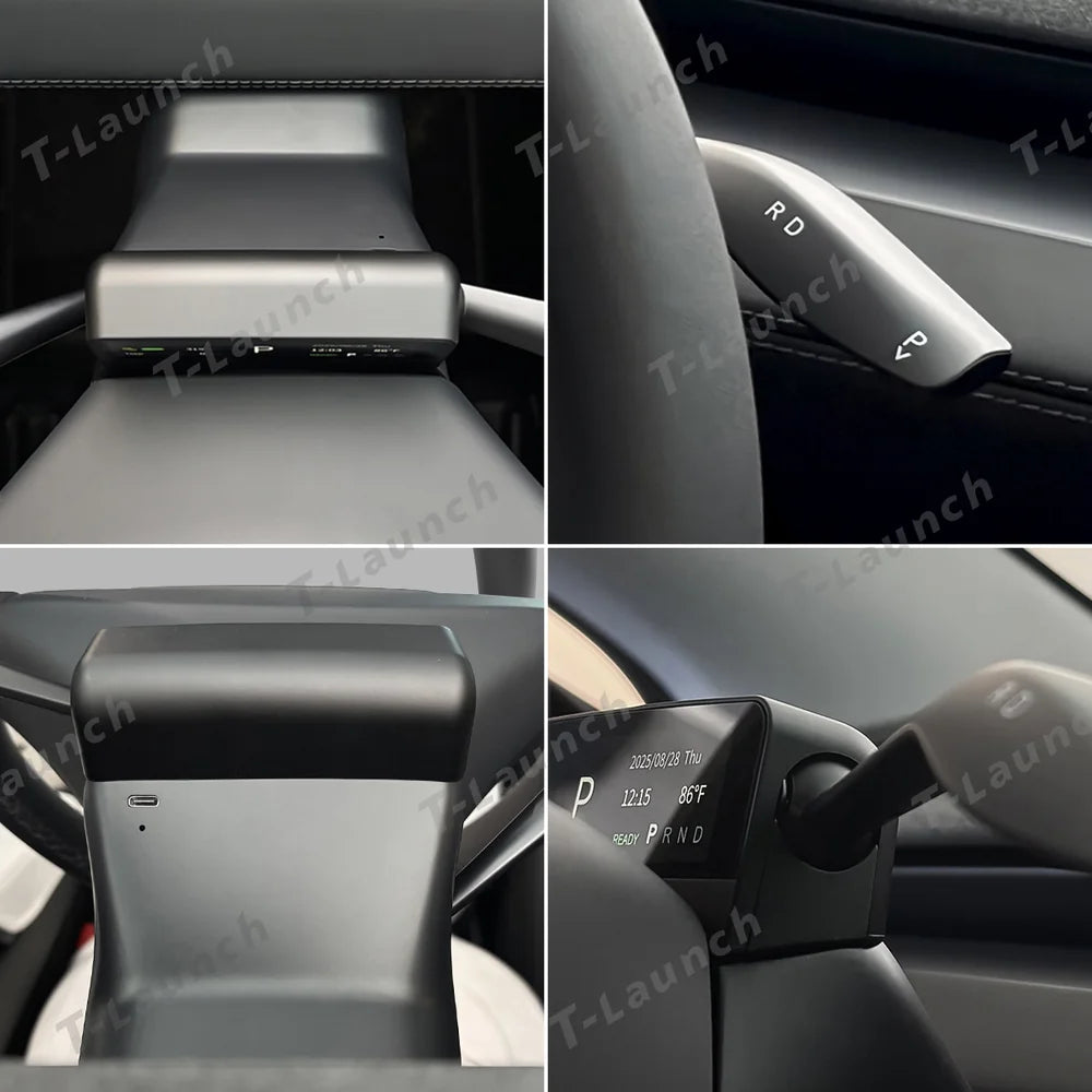 S3 HUD Gear Shift Stalk Kit for Tesla Model Y Juniper 2025+ / Model 3 Highland 2024+