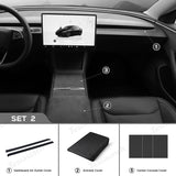 Kit de envoltório de Alcantara para Tesla 2024+ [[PL170]] 3 acessórios internos Highland