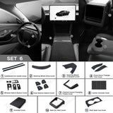 Alcantara Wrap Kit pt Tesla 2024+ Model 3 Accesorii interioare Highland