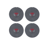 Tesla wheel hub center caps