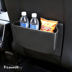 Foldable Seat Back Storage Organizer & Trash Can for Tesla Model 3/Y 2017+
