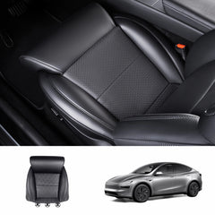 Nappa Leather Front Seat Leg Support Cushion for Tesla Model 3 / Model Y