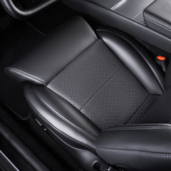 Nappa Leather Front Seat Leg Support Cushion for Tesla Model 3 / Model Y