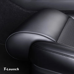 Nappa Leather Front Seat Leg Support Cushion for Tesla Model 3 / Model Y