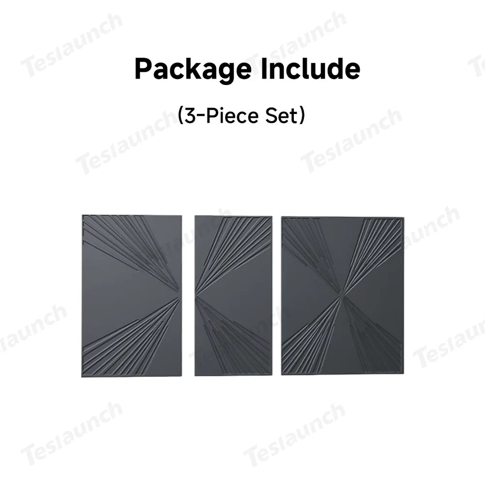 Silicone Center Console Protective Mat for Tesla Model Y Juniper 2025+/Model 3 Highland 2024+