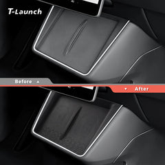 Silicone Wireless Charging Pad Mat Protector for Tesla Model Y Standard 2026+