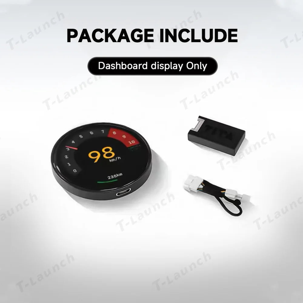 Smart Dashboard Gauge Display – Mini HUD for Tesla Model 3/Y (2017–2025 ...