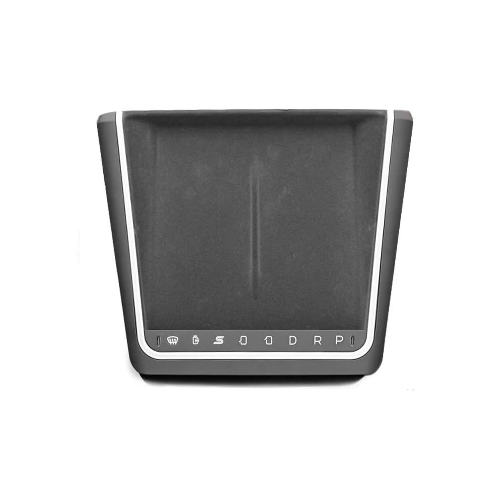 Smart Touch Center Console Wireless Charging Dock with Ambient Light Sync for Tesla Model Y Juniper 2025+ / Model 3 Highland 2024+