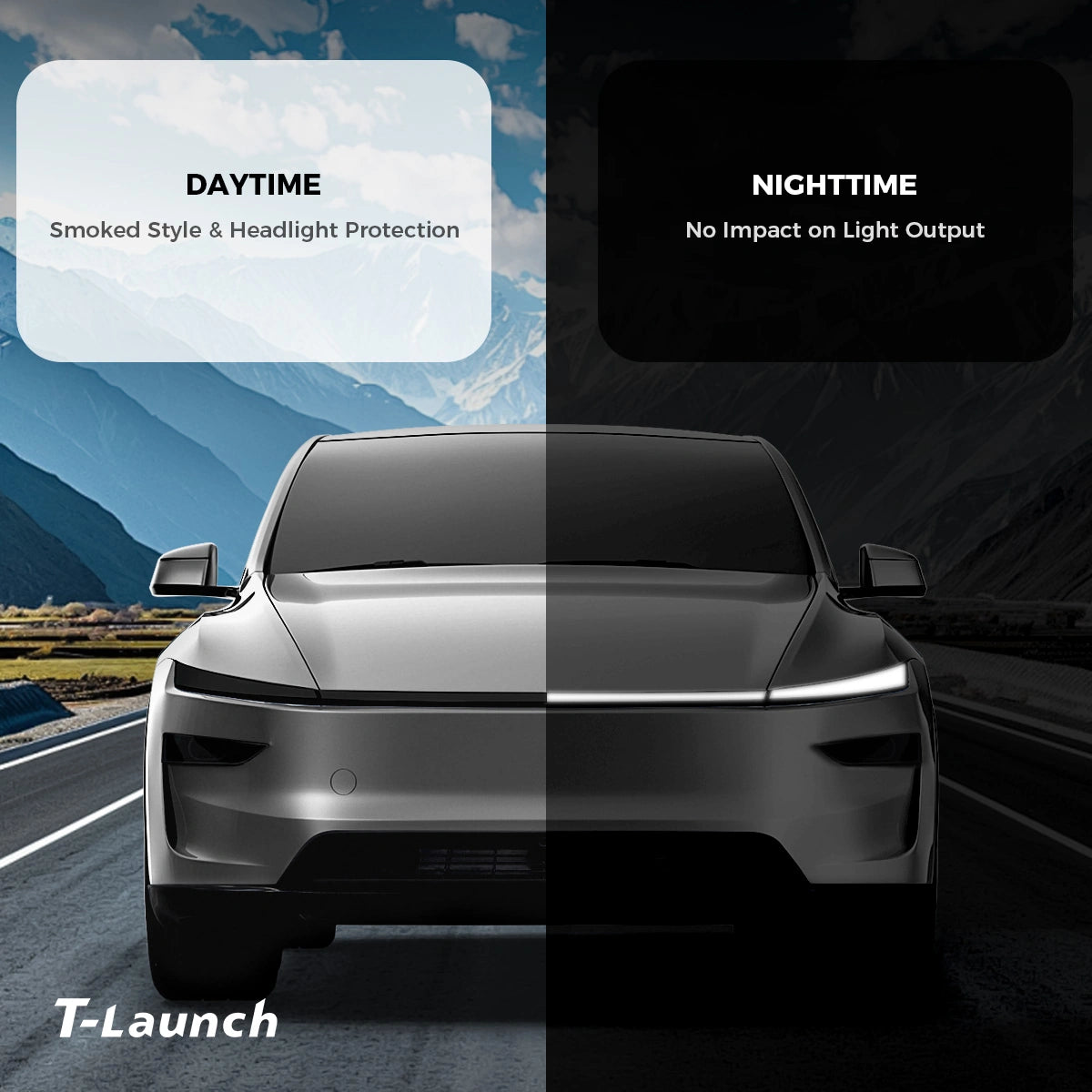 High Light Transmission for Safe Driving