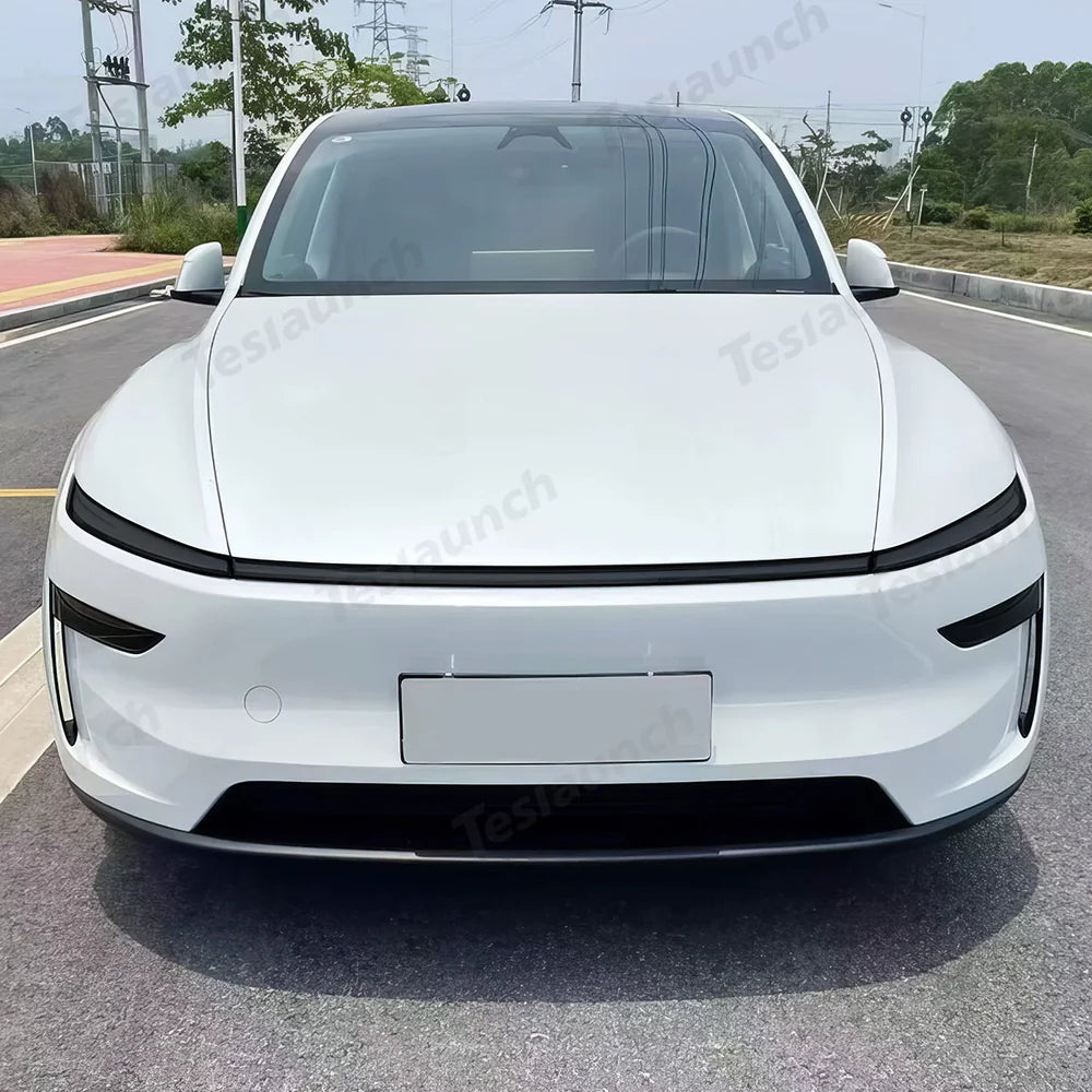 Smoked Tint TPU Headlight and Taillight Protection Film for Tesla Model Y Juniper 2025+