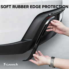 Stainless Steel Front & Rear Bumper Protection Trim for Tesla Model YL 2026+