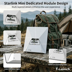 Starlink Mini Power Bank - Clip-on Portable Battery