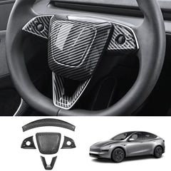 Steering Wheel Panel Decor Cover Trim for Tesla Model Y/Y L 2025+