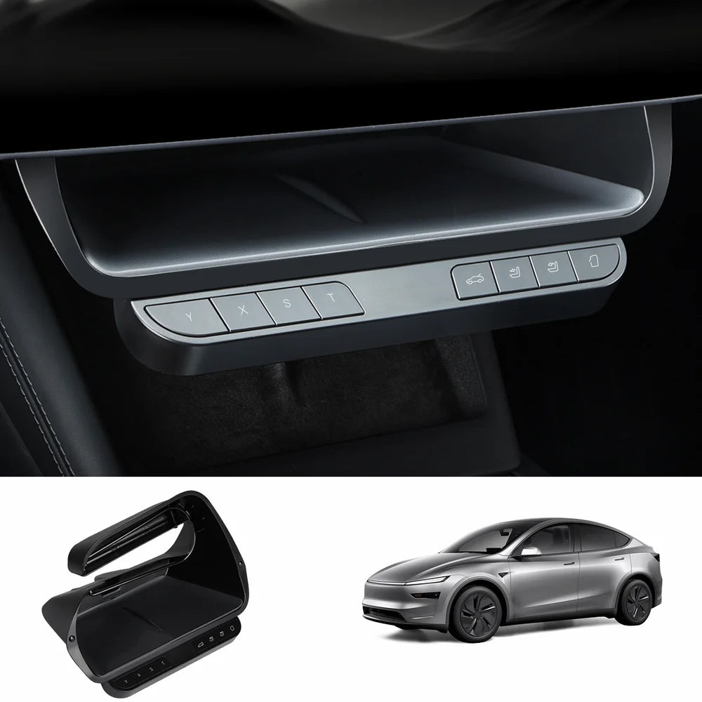 Model 3 / Y Opbevaring Box Intelligent Control Fysiske knapper til Tesla