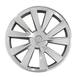 Model 3 18'' Aero Wheels Cover Byte av navkapslar 4PCS för Tesla (2017-2023)