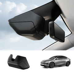 Flocked Overhead Sunglasses Holder & Storage Box for Tesla Model Y Juniper 2025+