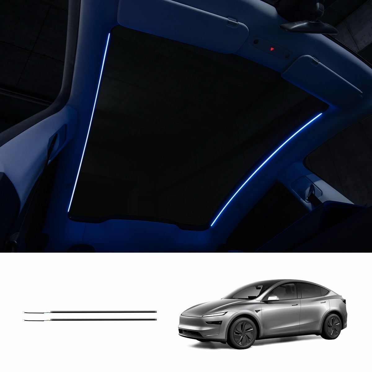 Sunroof Ambient Lighting Kit for Tesla Model Y Juniper 2025+