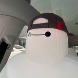Model 3/Y/S/X Baymax appuie-tête autocollants décoration autocollant pour Tesla (4 PCS)