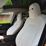 Model 3/Y/S/X Baymax appuie-tête autocollants décoration autocollant pour Tesla (4 PCS)