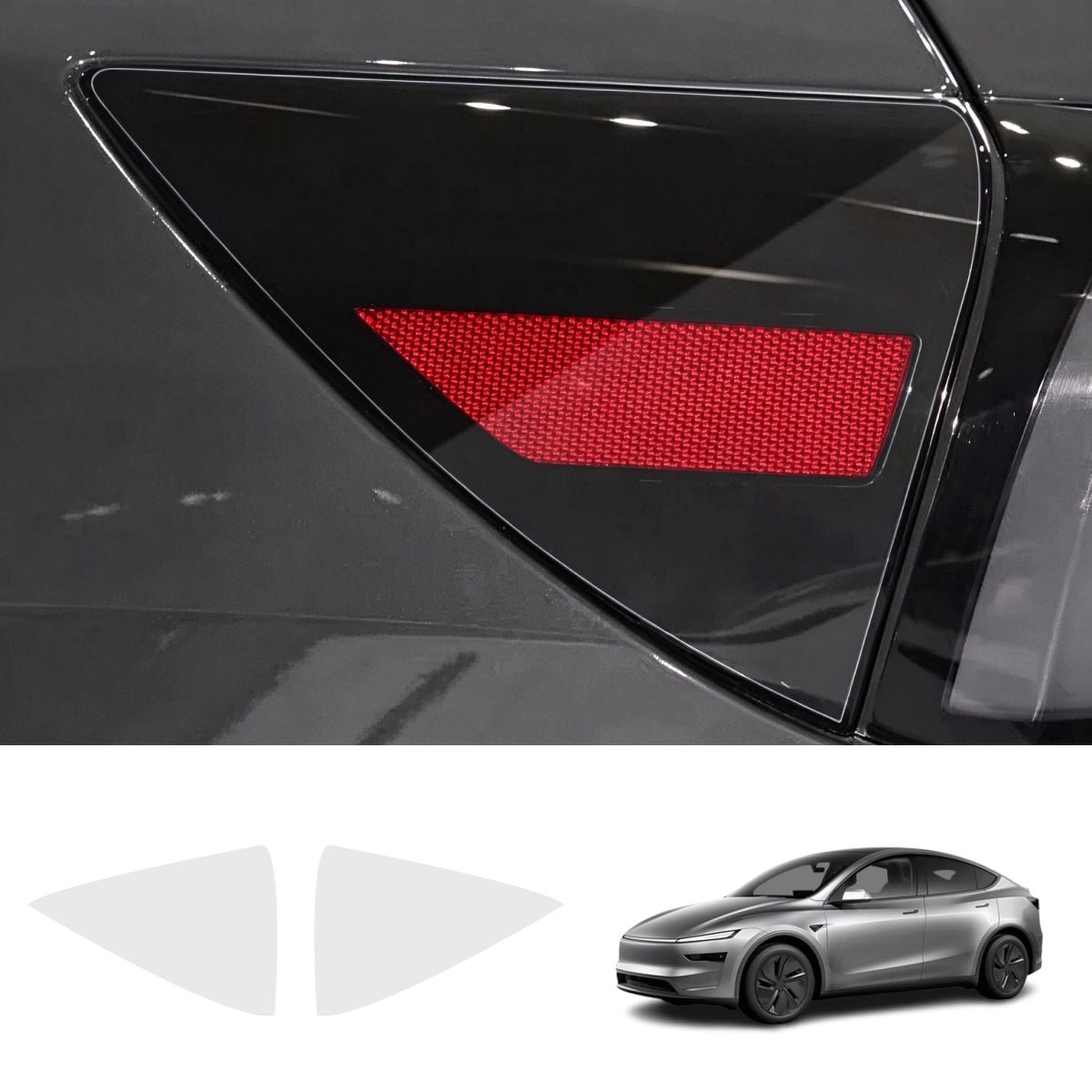 Clear TPU Charging Port Cover Protective Film for Tesla Model Y / Y Juniper - T-Launch