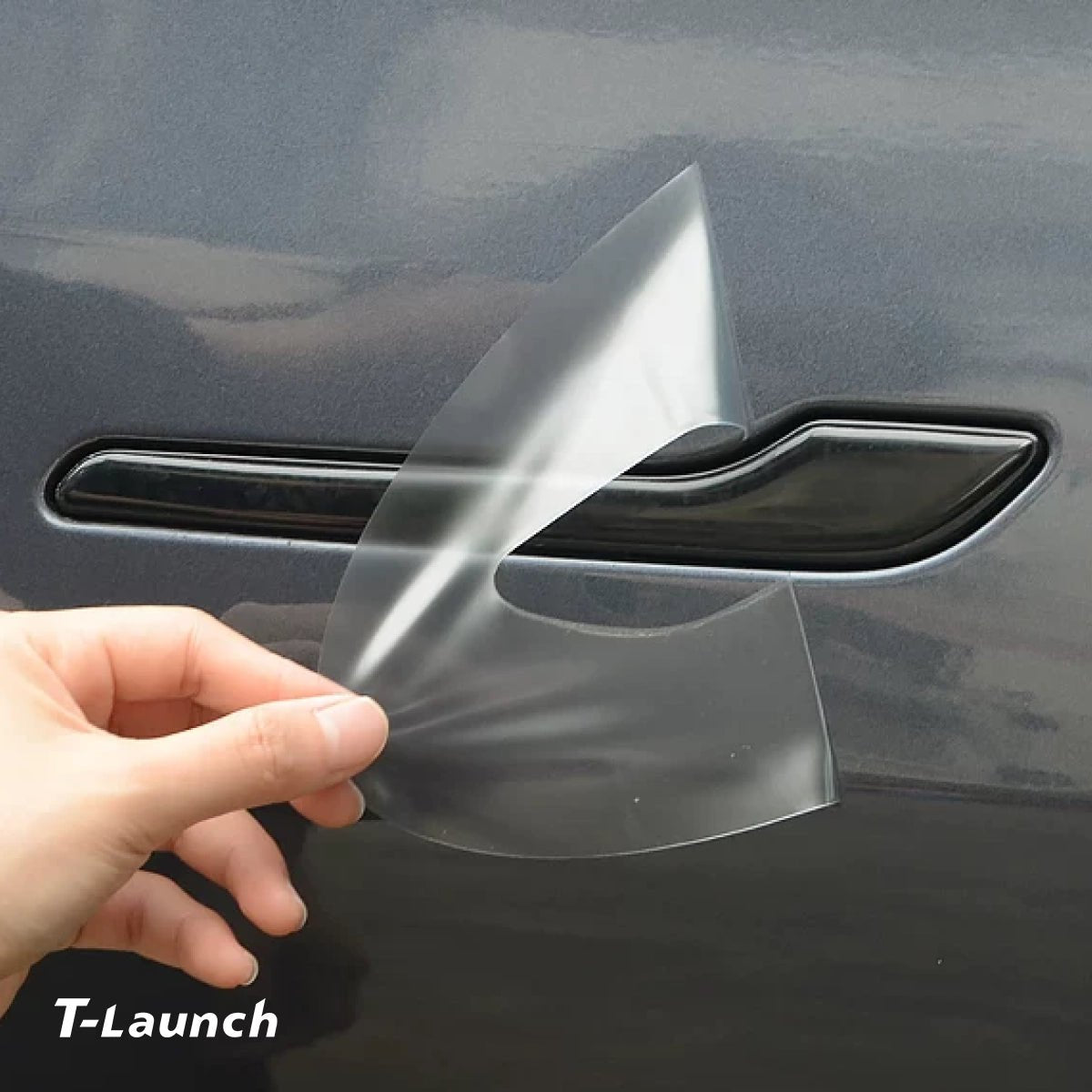 Clear TPU Door Handle Paint Protection Film for Tesla Model 3 2017+ / Model Y 2020+ - T-Launch