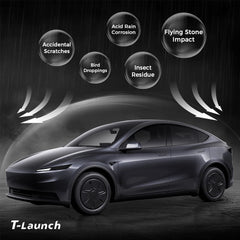 Glossy TPU Invisible Full Car Paint Protection Film (PPF) for Tesla Model Y Standard 2026+