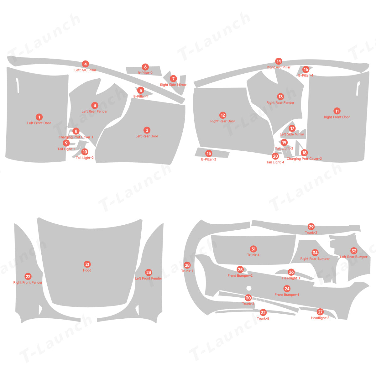 Set 1 - Full Kit (Complete Set) - image 1