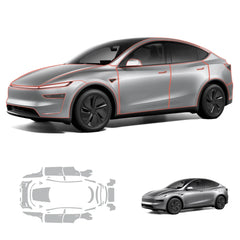 TPU Invisible Full Car Paint Protection Film (PPF) for Tesla Model Y Juniper 2025+