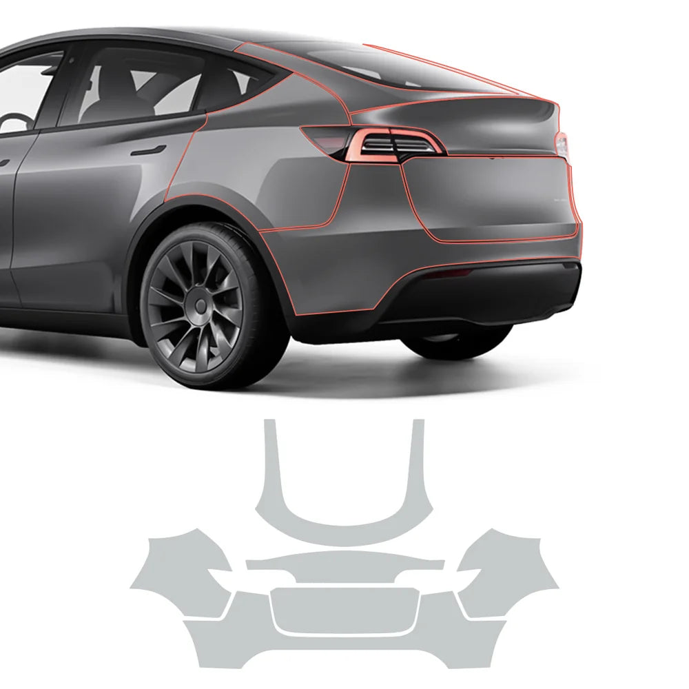 TPU Invisible Full Car Paint Protection Film (PPF) for Tesla Model Y (2020-2024)