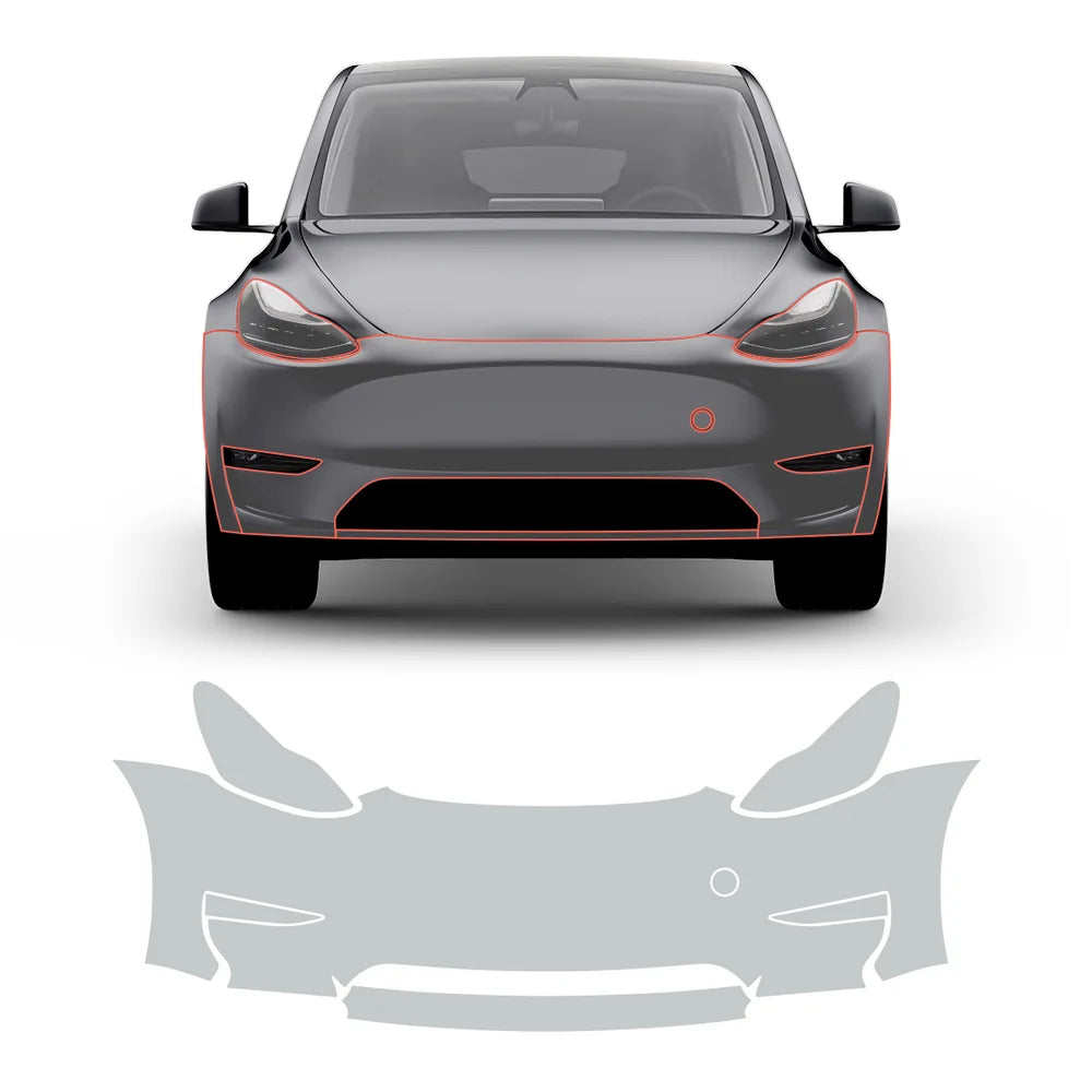 TPU Invisible Full Car Paint Protection Film (PPF) for Tesla Model Y (2020-2024)